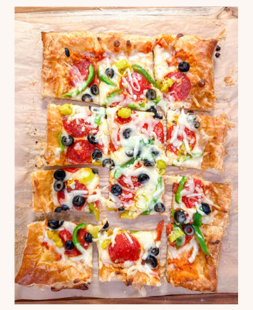 Puff Pastry Pizza