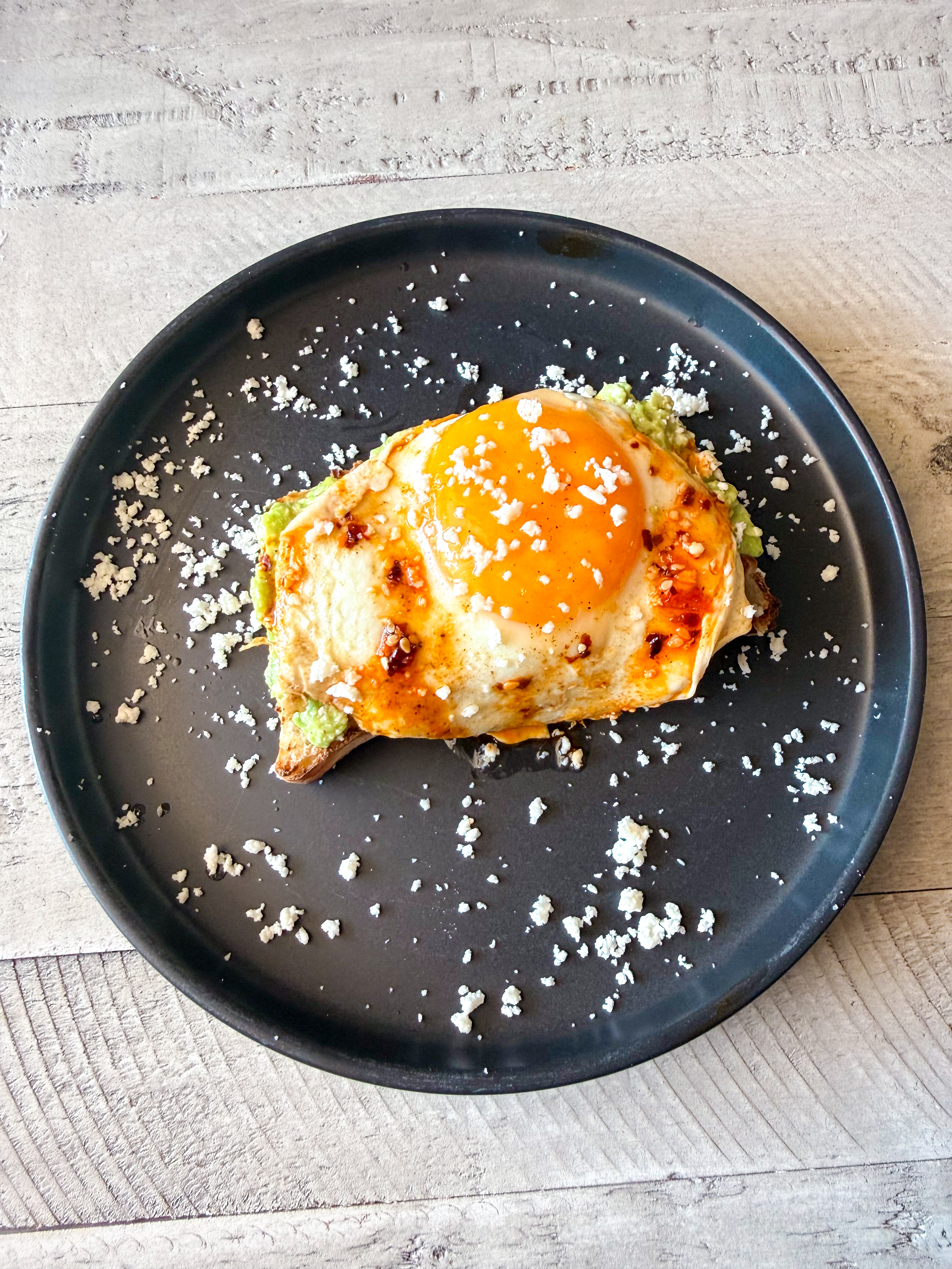 Sunny Side up Egg Avocado Toast