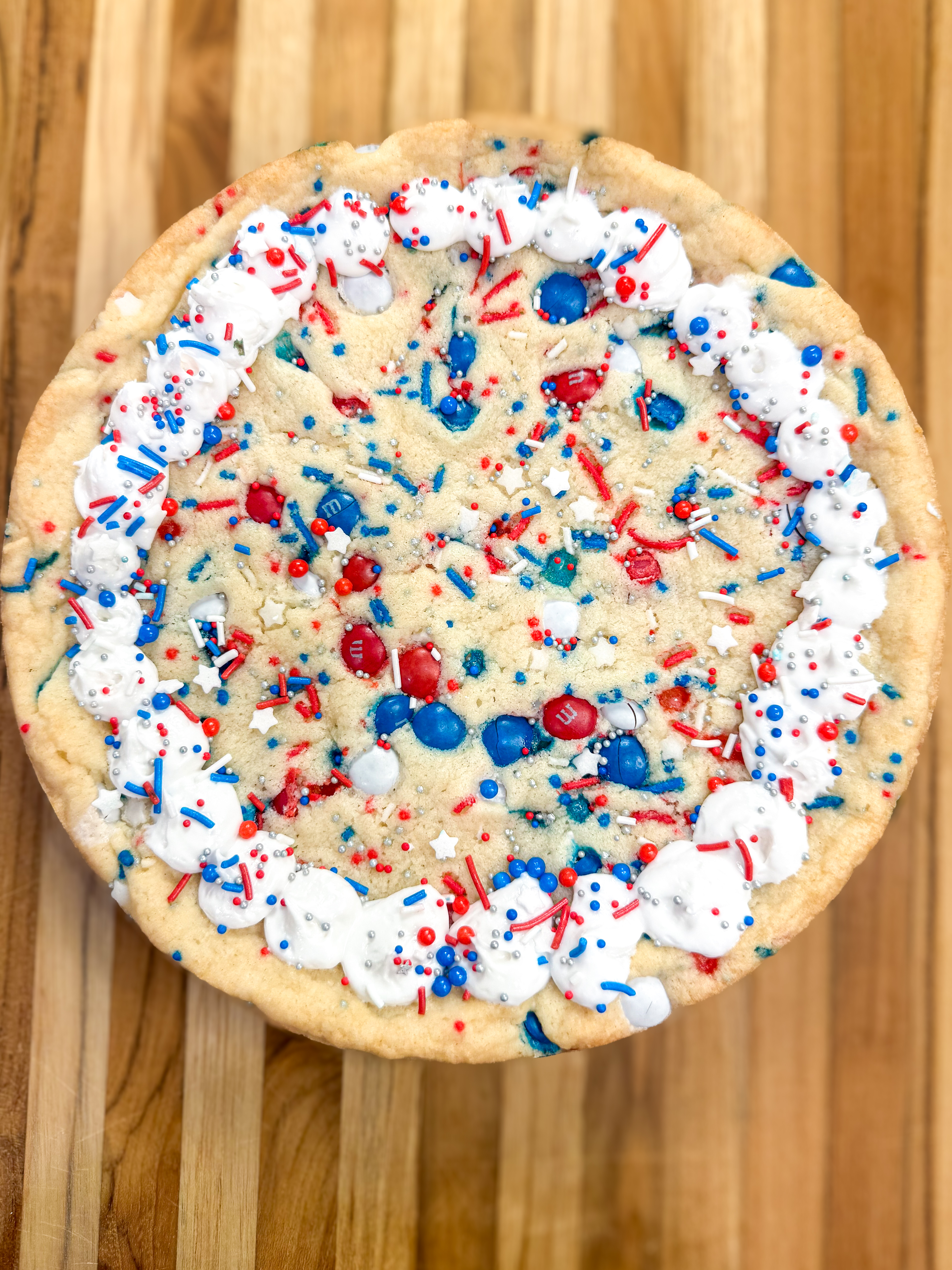4-Ingredient 4th of July Cookie Cake photo 2