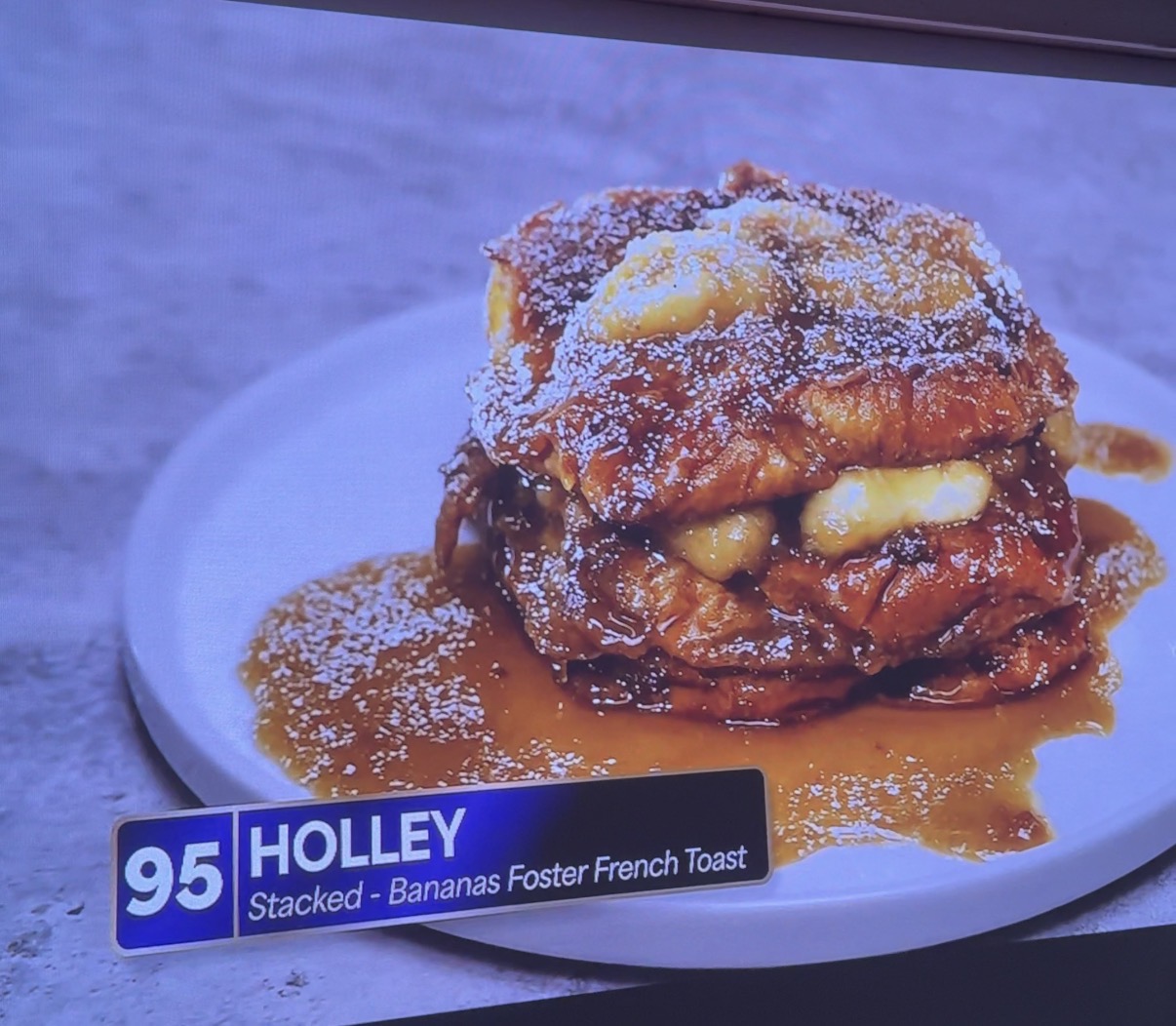 Brioche French Toast with Bananas Foster (Food Network 100 Cooks Finale Dish) photo 3