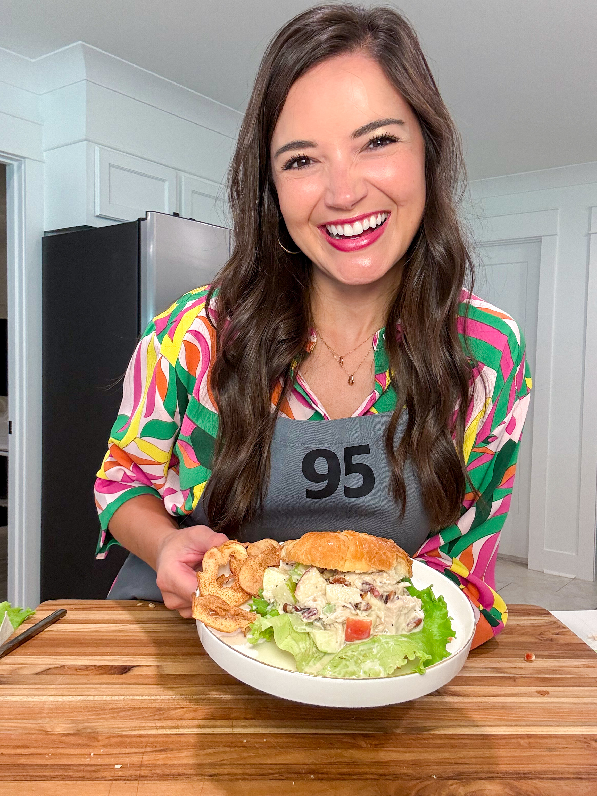 Apple Chicken Salad (Finale Dish on Food Network 100 Cooks) photo 1