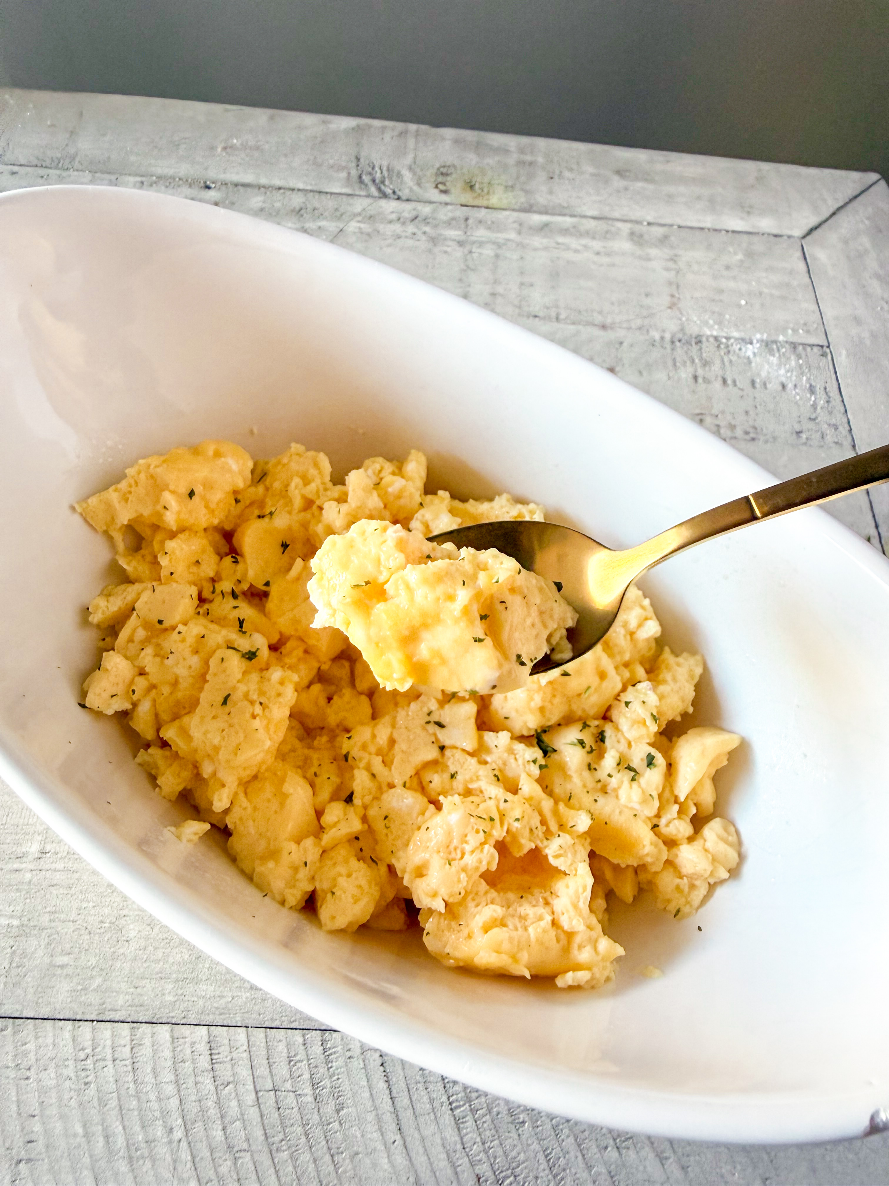 Oven Scrambled Eggs