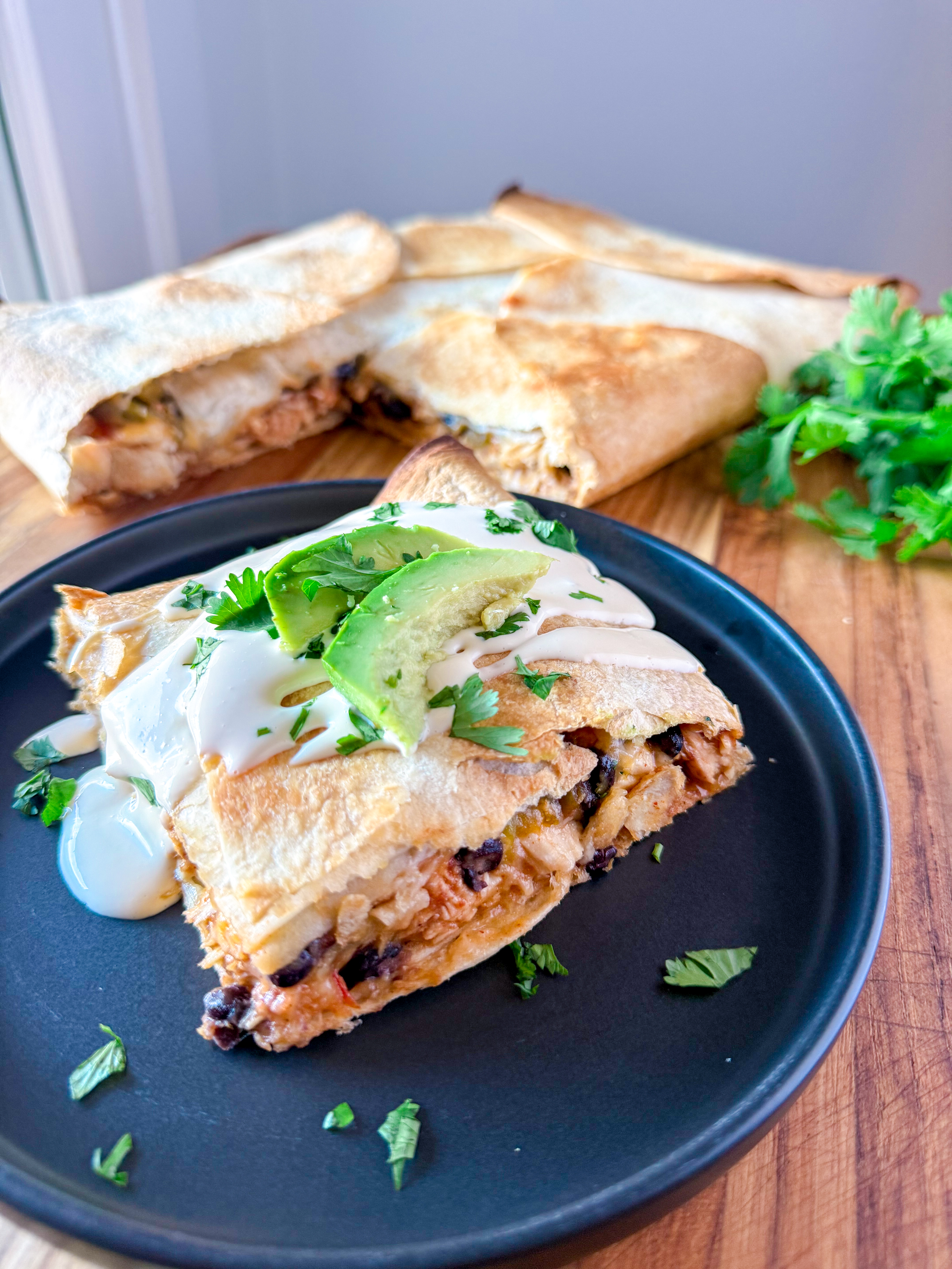 Sheet Pan Chicken Quesadillas