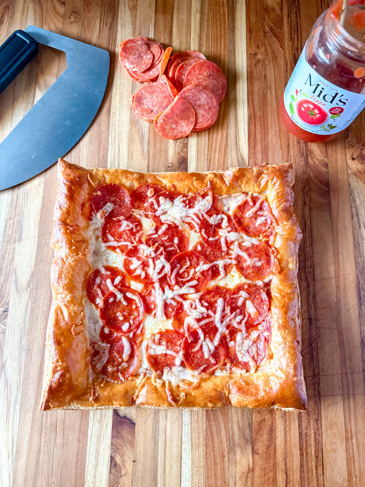 Puff Pastry Pizza