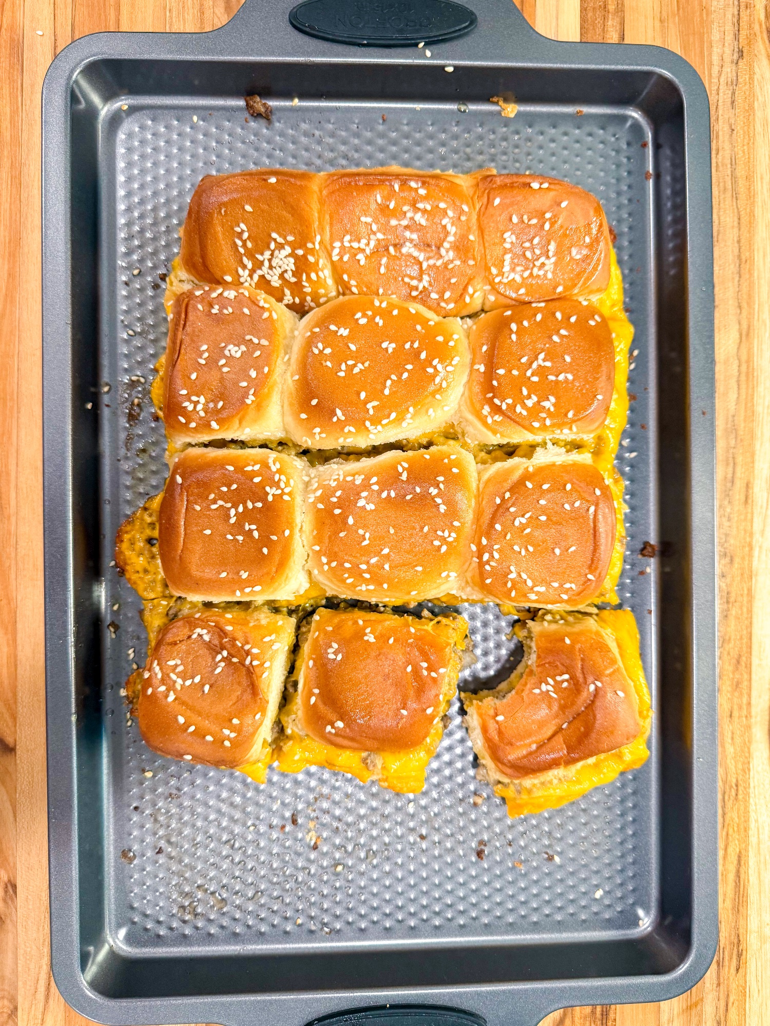 Game Day Sliders (Krystal Copycat Cheeseburger Sliders)